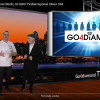 Interview Go4diamond, Rainer Stretz, STUDIO TVüberregional, Oliver Döll