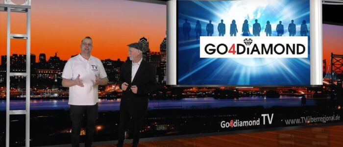 Interview Go4diamond, Rainer Stretz, STUDIO TVüberregional, Oliver Döll